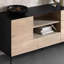 Nordic style simple modern wooden sideboard.
