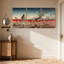 Ensemble de 3 impressions sur toile Samurai Warrior-248012552