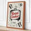 Road Cooker Retro - Wrapped Canvas-1265883216-1265883224