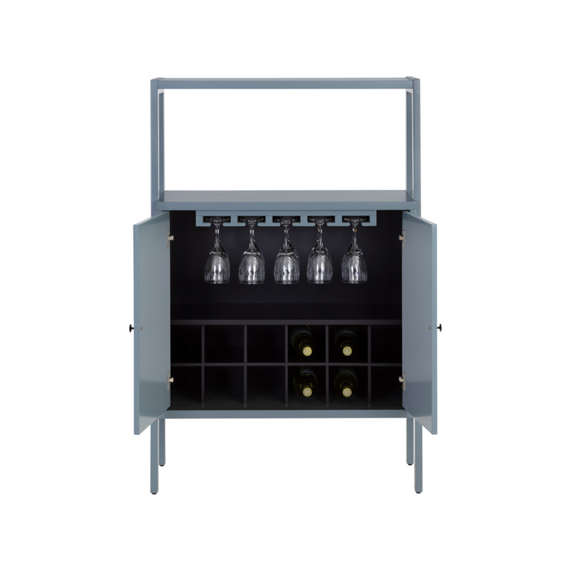 Faulkner 32'' Bar Cabinet, Blue
