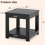 Table de bout carrée 20 po x 20 po-1143686384