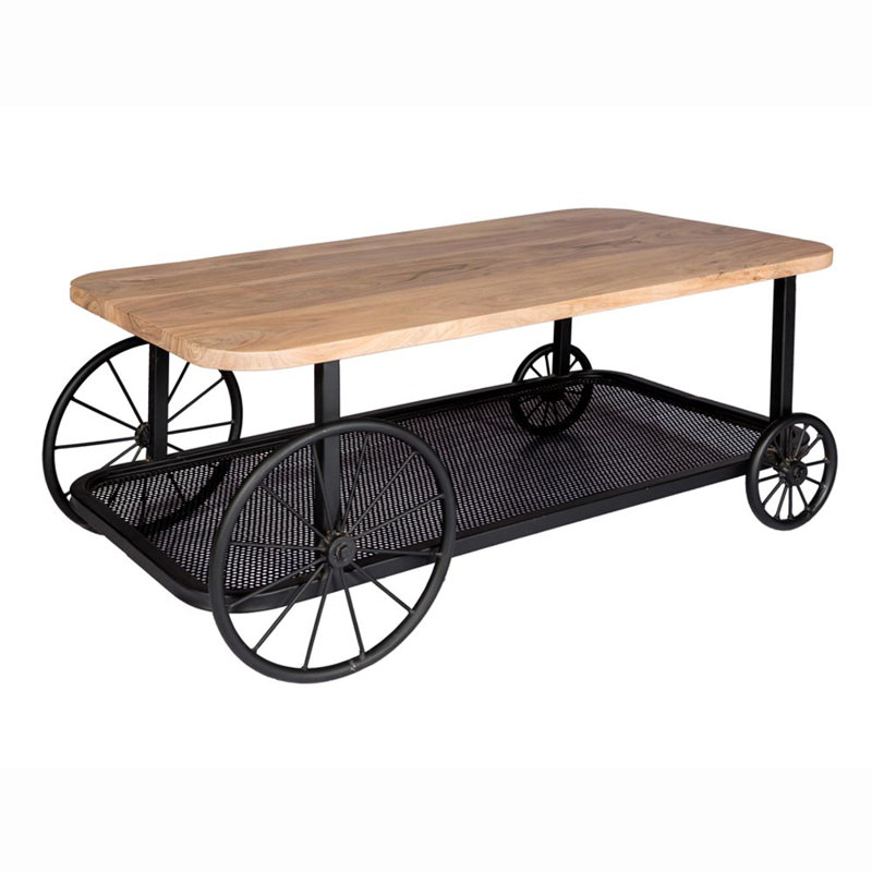 Jemma Abstract Coffee Table with Storage