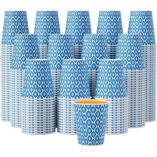 300 Count Paper Cups 8 oz Disposable Drinking Cups