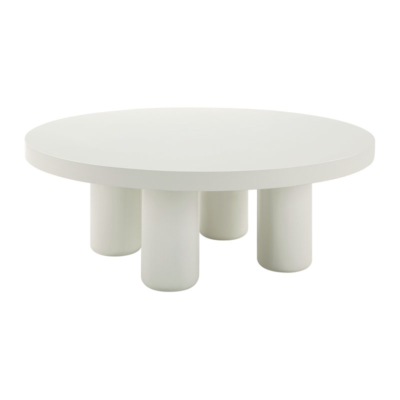 Table basse, finition blanche