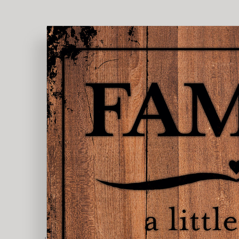 " Family " by Olivia Rose, 16" H x 12" W x 1.5" D