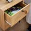 Amareya 40cm W Manufactured Wood Bedside Table