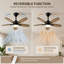 Ventilateur de plafond 42 "Modern Farmhouse 