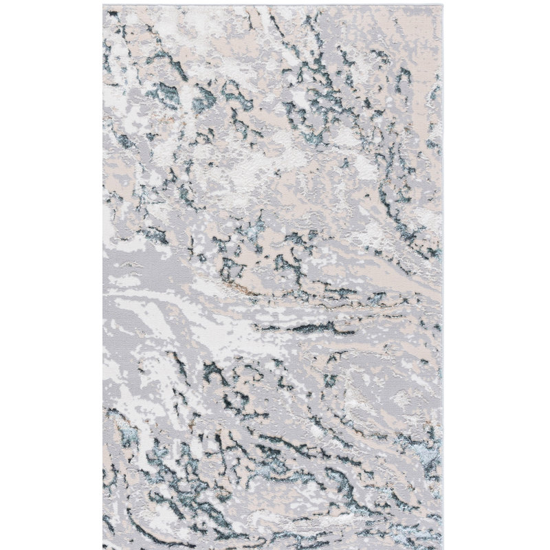 Tapis géométrique Joonyoung 100 Performance, Rectangle 5 pi 2 po x 7 pi