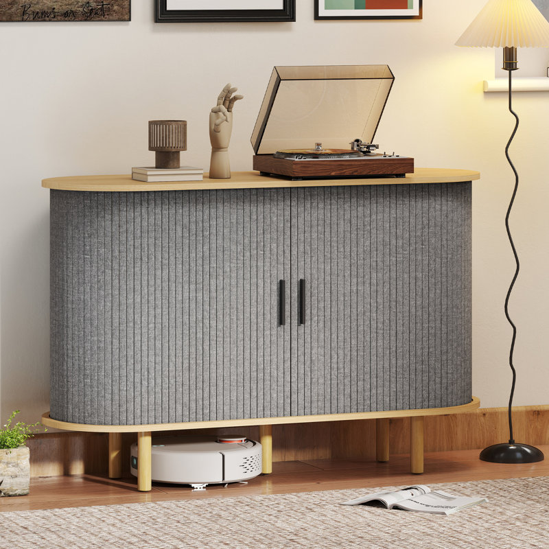 Buffet 47 "avec portes coulissantes Tambour