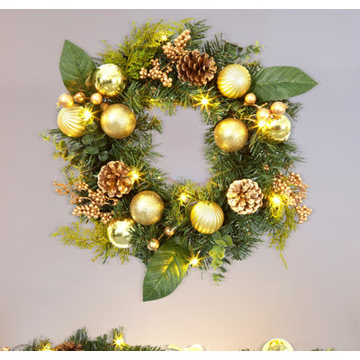 Faux 46cm Wreath