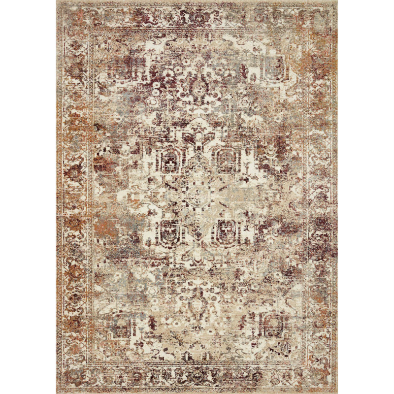 Lazro Oriental Indoor Rug, Beige