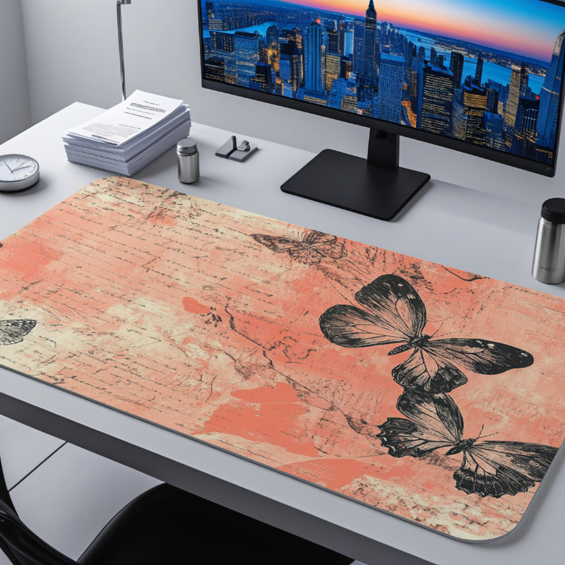 Polyester Desk Pad, 31.5x15.5