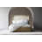 Water Upholstered Wingback Bed