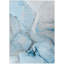 Tapis bleu intérieur / extérieur en polyester tissé à la machine Alfonzo-729969696