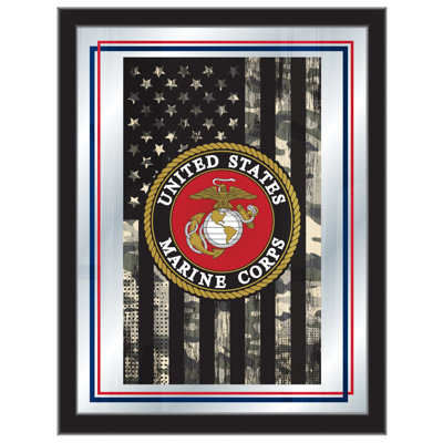« logo mirror », impression encadrée US Armed Forces