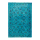 Connis One-of-a-Kind 4' 2" X 6' 2" Hand Knotted Area Rug