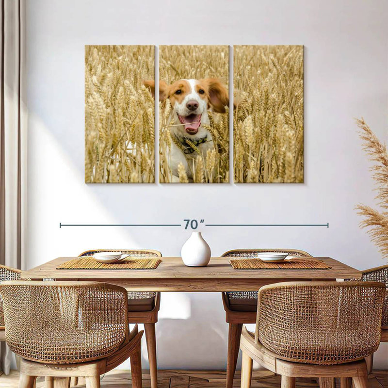 Brampt Happy Cocker Spaniel, 36" H x 57" W