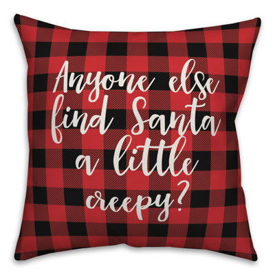 Plaid Reversible Throw Pillow