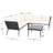 Fresnes 4 - Person Patio Conversation Set with Cushions-141946613