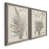Toile avec cadre gris
