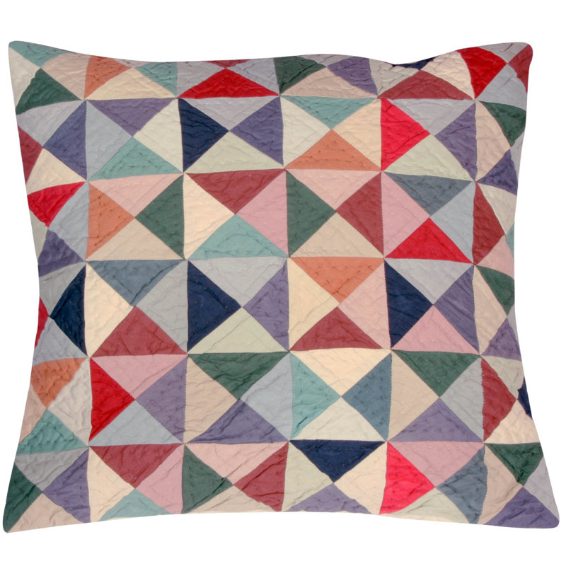 Ginsberg Geometric Square Cushion