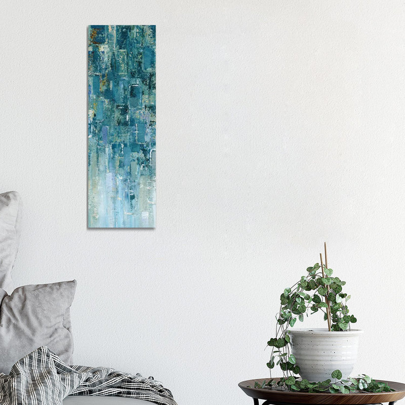 I Love The Rain Detail III by Nan - Wrapped Canvas Print, 30.48 cm H x 91.44 cm W x 3.175 cm D