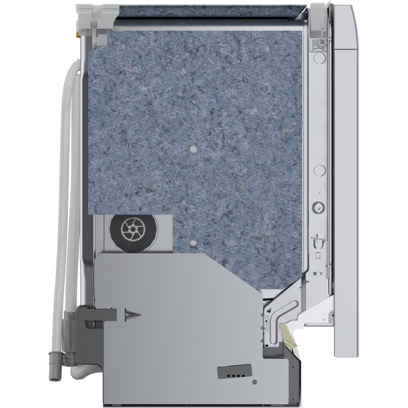 300 Series 24" ADA Front Control Smart Built-In Dishwasher with Home Connect and 46 Dba, Stainless Steel