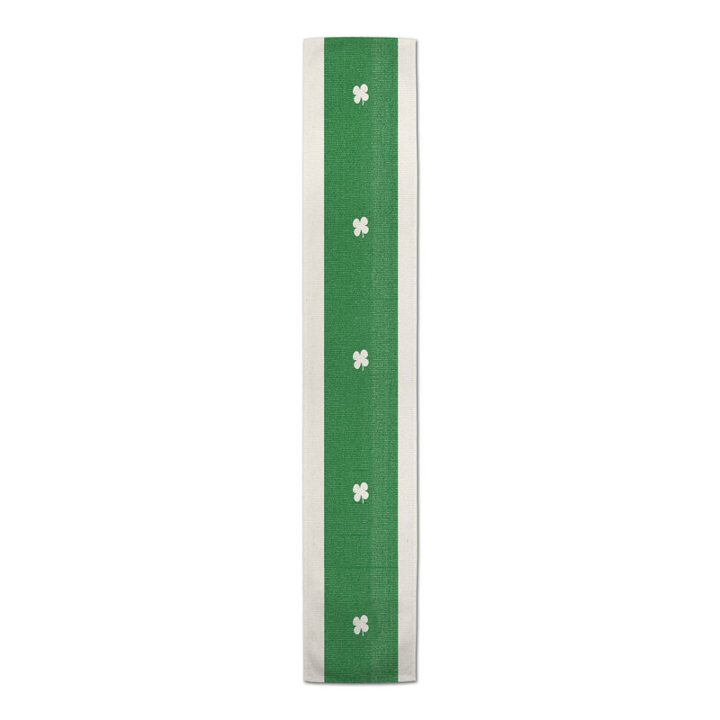 Chemin de table rayé, 90 po x 16 po