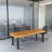 Modern Solid Wood Rectangular Conference Table-1639420207