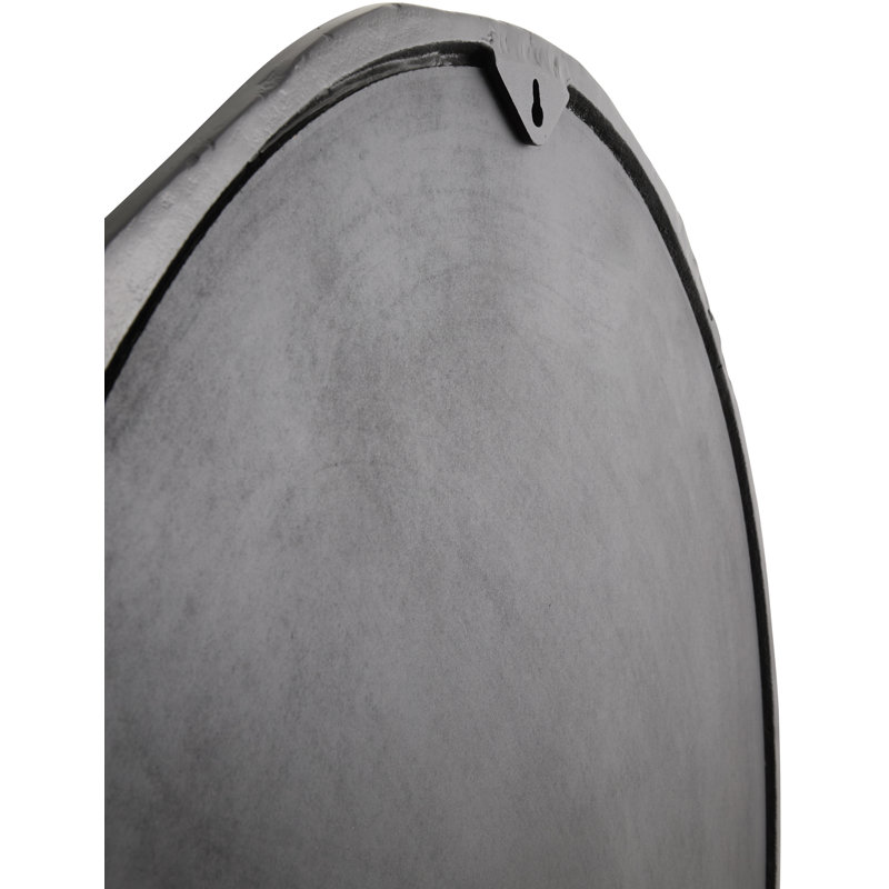 Miroir d'appoint Doly Arenas, Aluminum, Noir, noir, noir, noir
