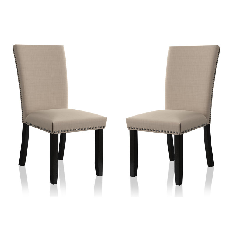 Perrinton Side Chair, Black/Beige