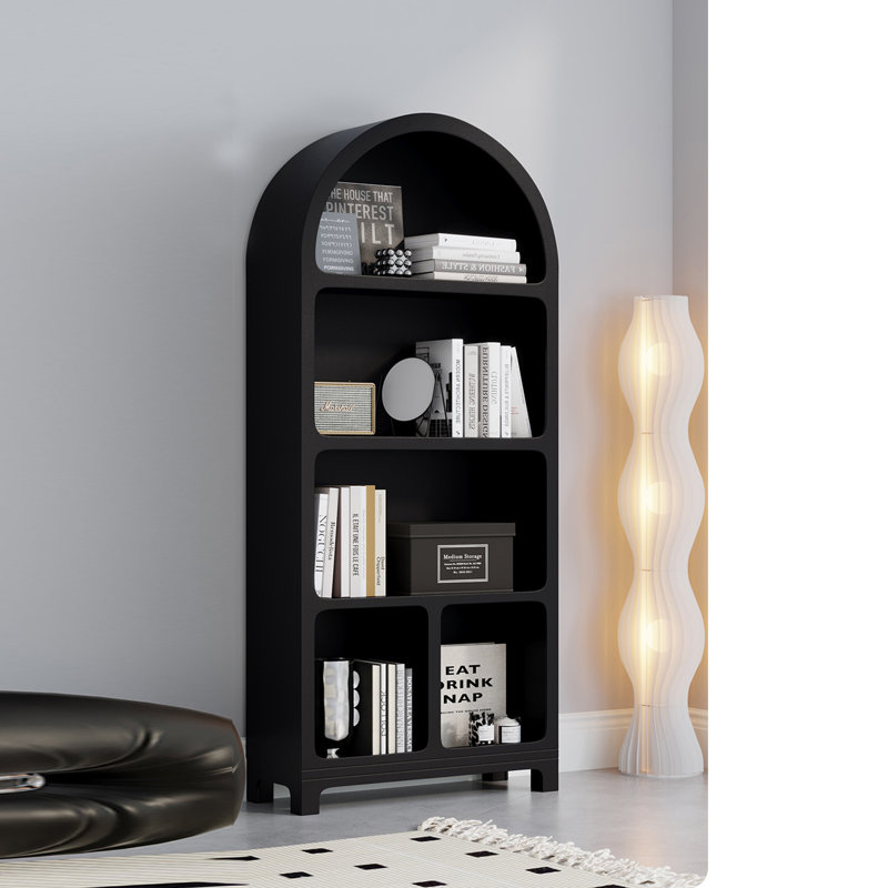 Zoitsa Bookcase, (4 Shelves) 72" H x 32" W x 12" D