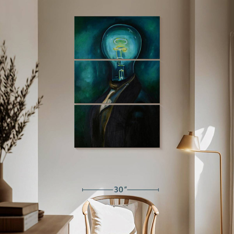 Keiri Light Headed III, 65" H x 42" W