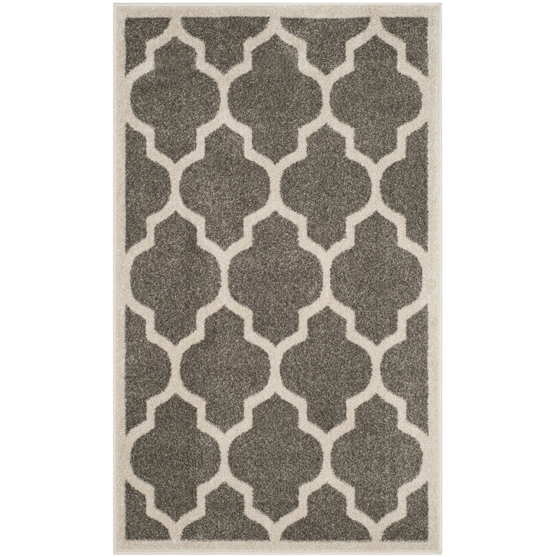 Carman Performance Geometric Rug, Rectangle 3' x 5'