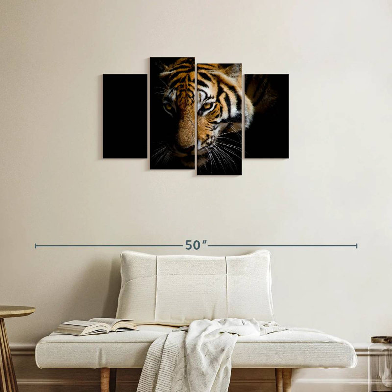 Tigre de Sumatra Brampt, H 22 po x l 36 po