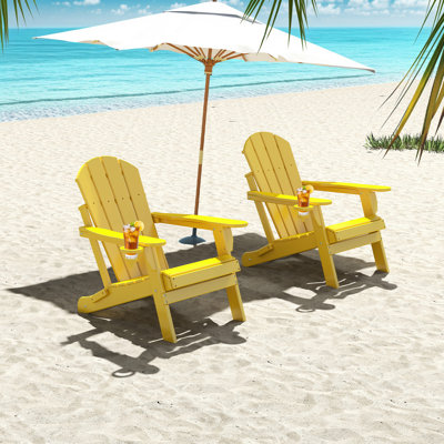 Felten Foldable Outdoor Adirondack Chair