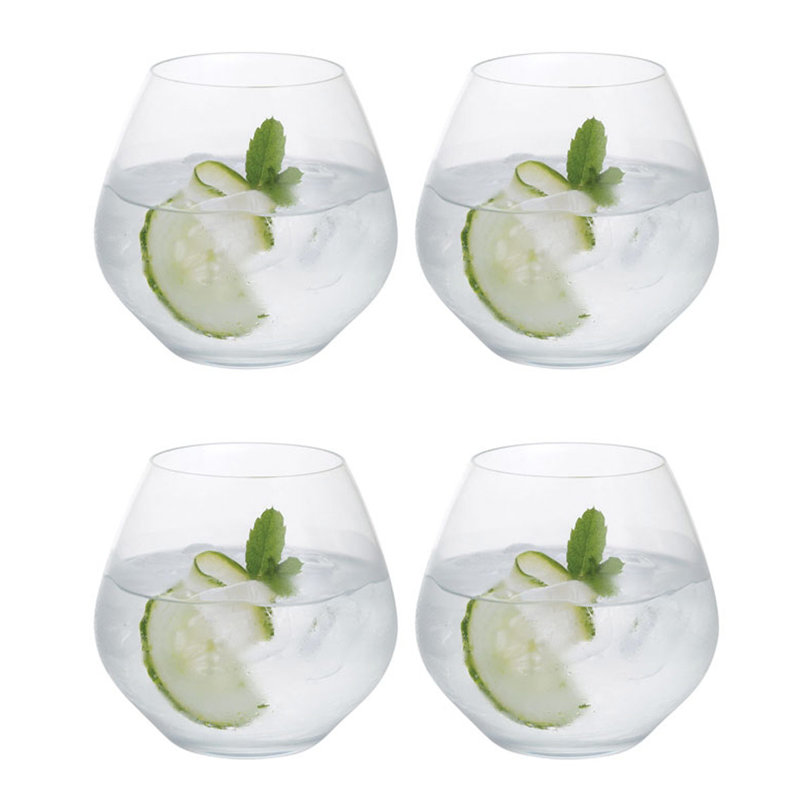 Dartington Crystal Origin 4 - Piece 440ml Glass Drinking Glass Glassware Set