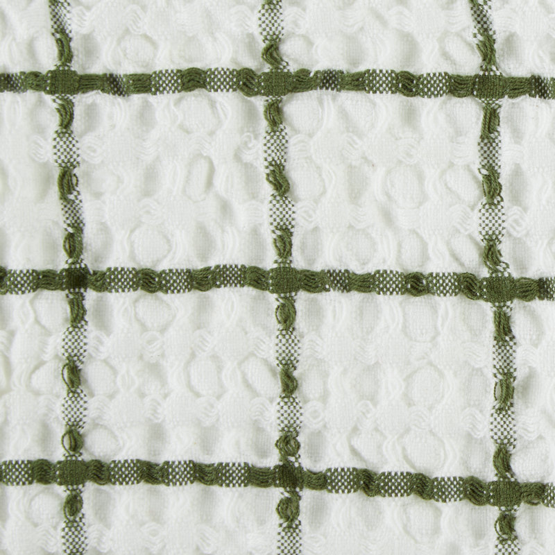 Linge à vaisselle gaufré à carreaux de fenêtre, ISE