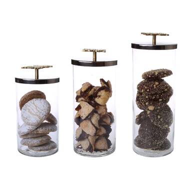 Mud Pie - Glass Canister Set – Kitchen Store & More