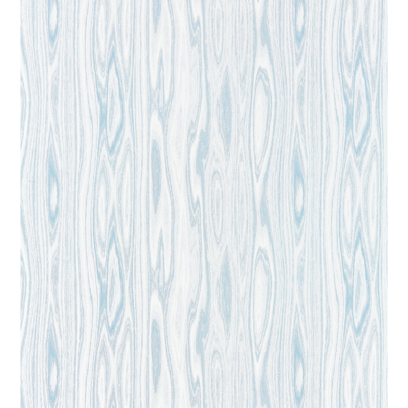 Merchante Faux Bois Weave Fabric, Blue Ice