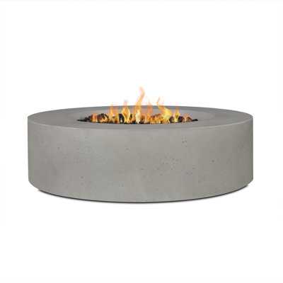 La Valle Concrete Propane Fire pit Table