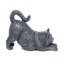 Statue de chat ludique qui s'étend