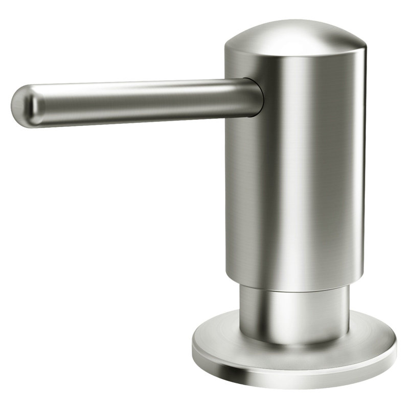 Liquid Soap Dispenser, Polished Chrome