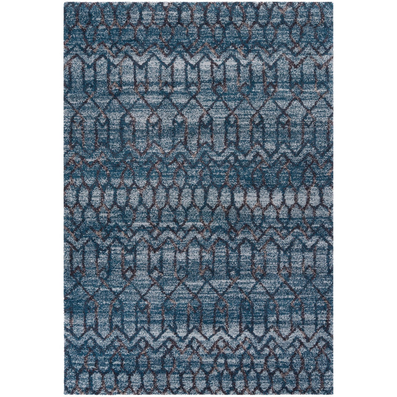 Ildo Westlake - port - mélange turquoise, Rectangle 7 pi 10 po x 10 pi 10 po