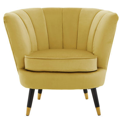 Velvet Club Chair