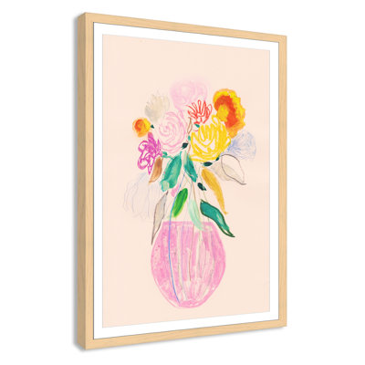 Simple Floral Collection "Simple Floral I" Print by Bea Dina