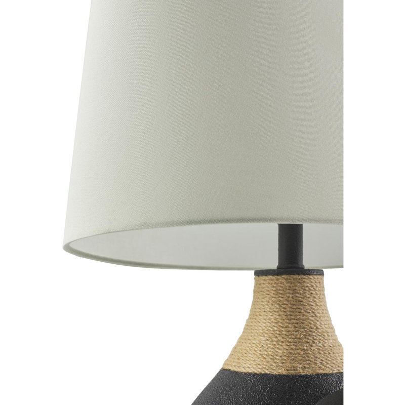 Lampe de table Adontae, Noir