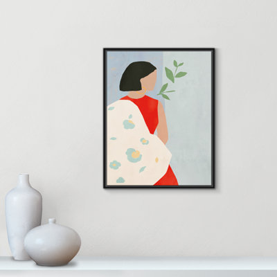 «Margarita - Floater Frame», reproduction d'art sur toile