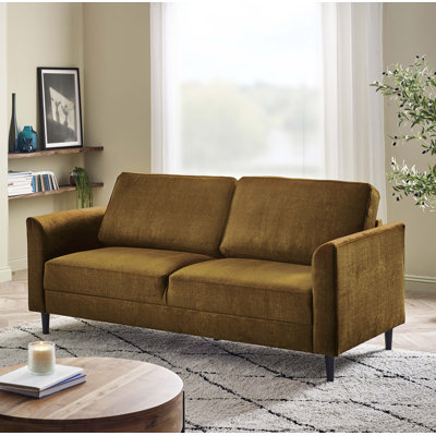 Logi Fabric Seater Sofa - Upholstered Modern Minimalist Boxy Style