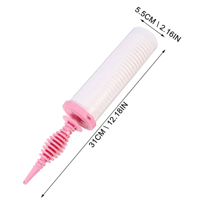  Ballon pompe F07M2-41 blanc, Blanc / Rose